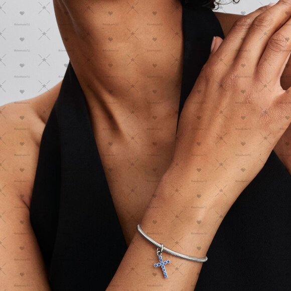 Pandora Cross Dangle Charm - Picture 5 of 5